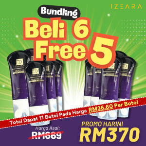 Pre-Order Buy 6 + Free 5 - RM370 (11 Botol)